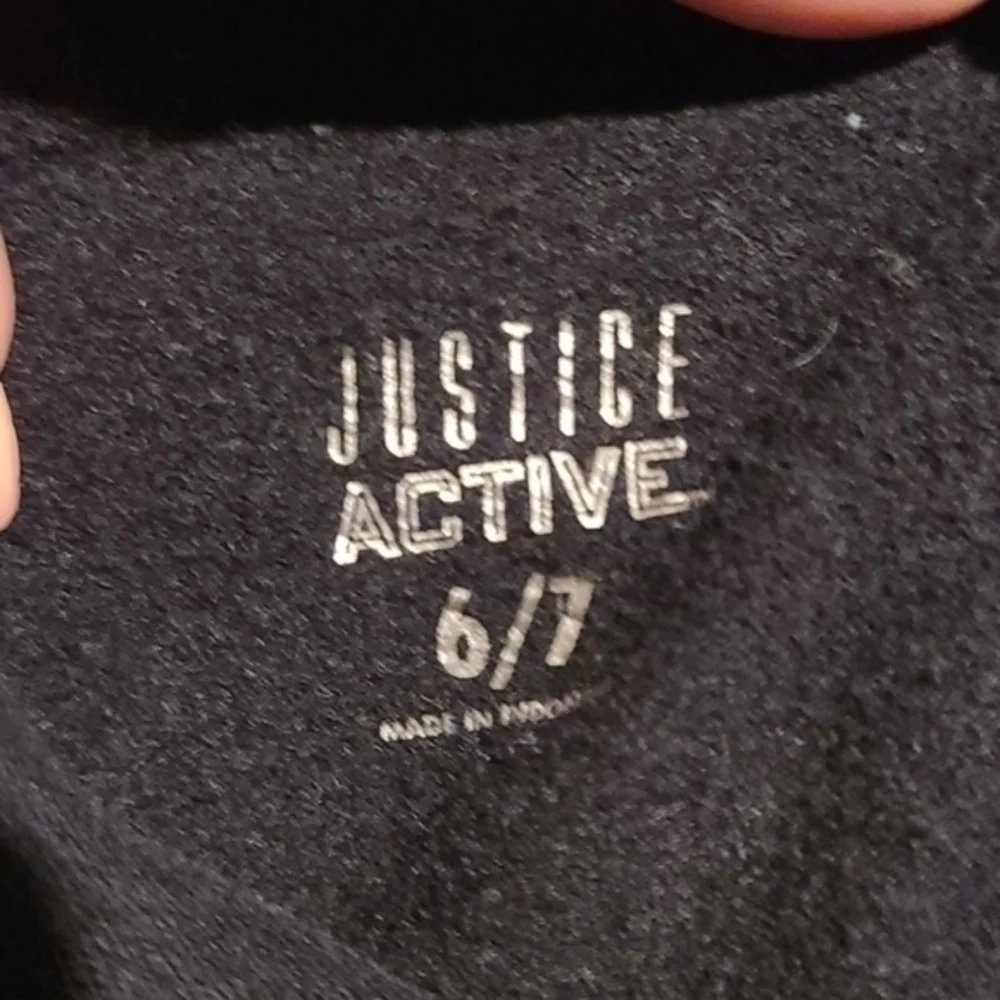 [Justice] Crop Top Hoodie - Size 6/7